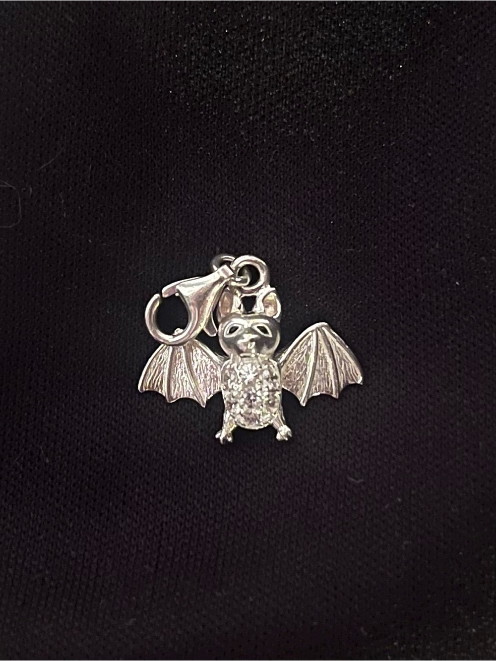 Thomas Sabo Silver Bat Charm with Lobster Clasp